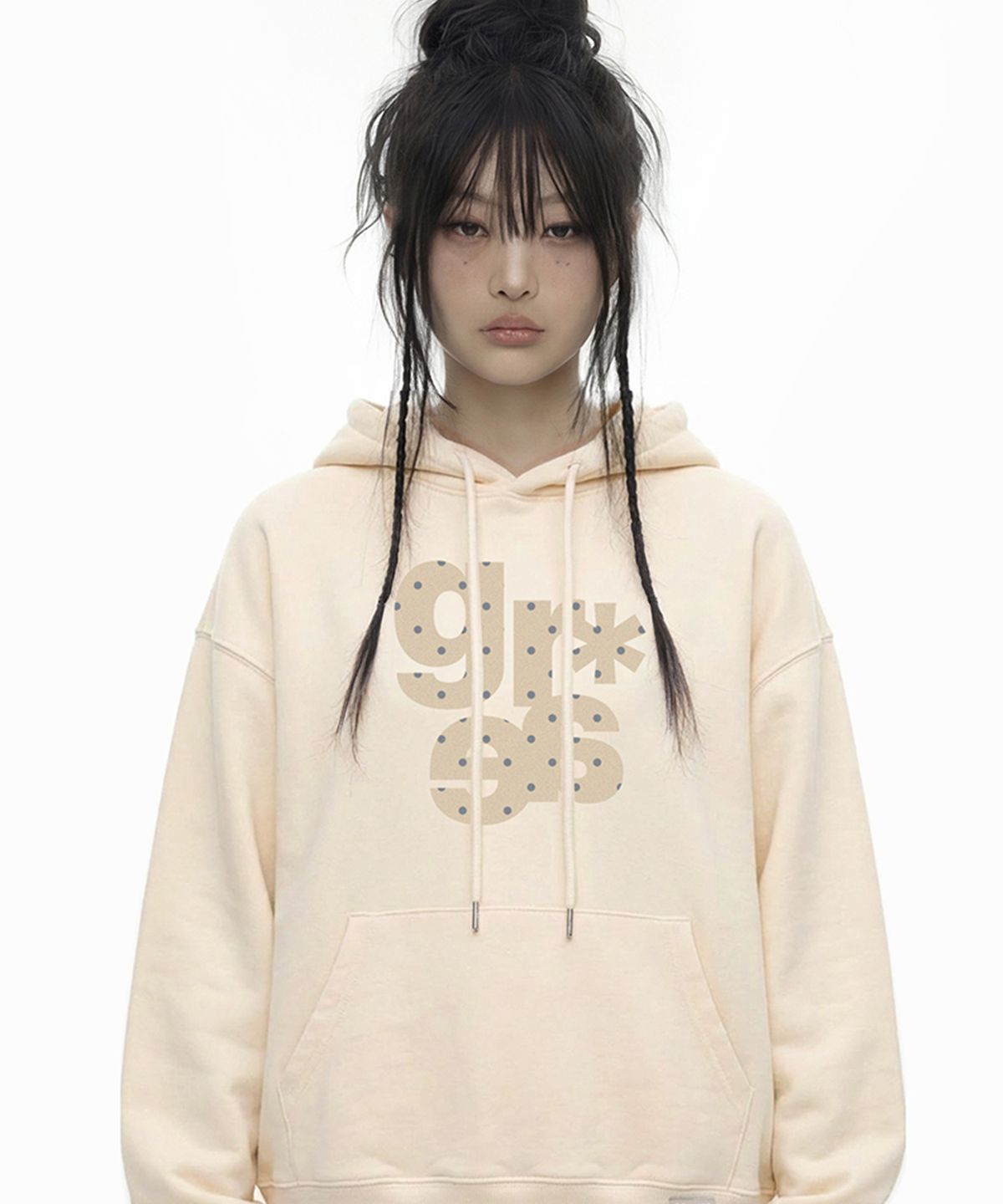 그레이버(GRAVER) [UNISEX]GRAE-S DOT후드티_7color