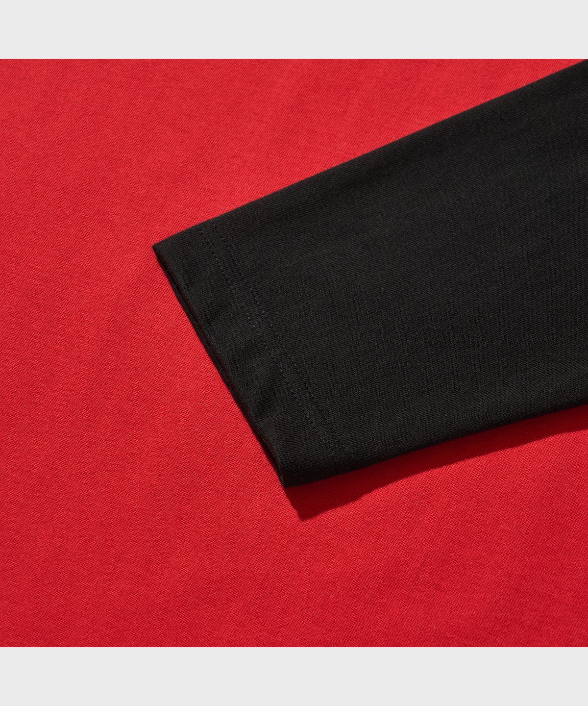 비디알(VDR) CROPPED RAGLAN TEE [Red]