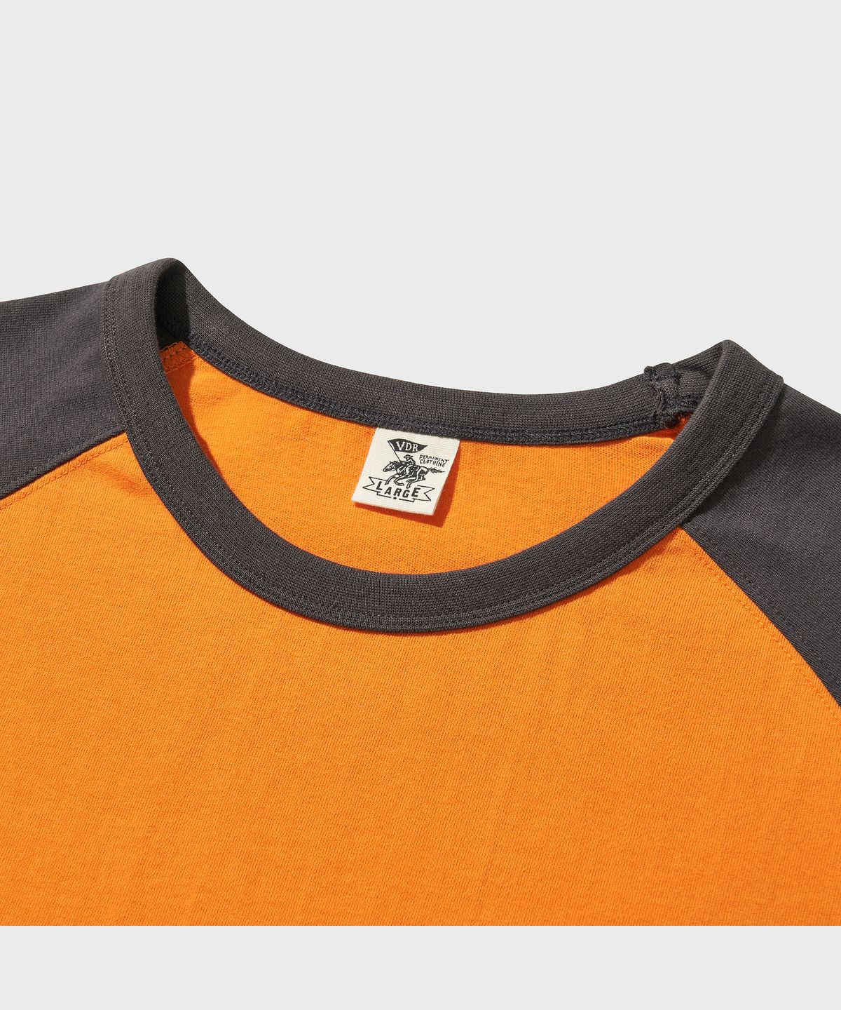 비디알(VDR) CROPPED RAGLAN TEE [Flame Orange]