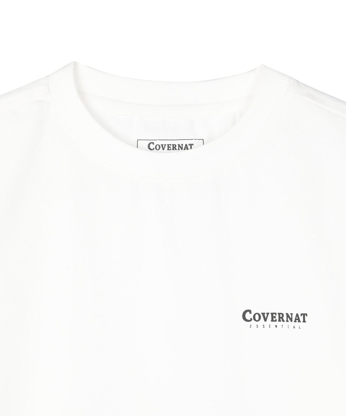 커버낫 키즈(COVERNAT KIDS) 워드마크 티셔츠 2PACK 블랙화이트 CK2602SU02BW