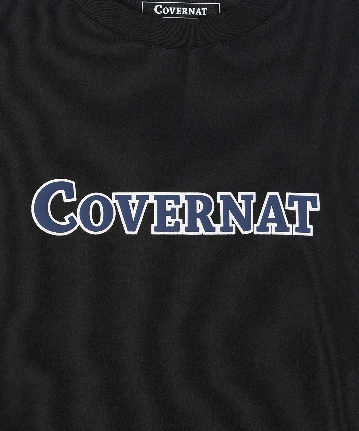 커버낫 키즈(COVERNAT KIDS) 워드마크 티셔츠 블랙 CK2602ST03BK