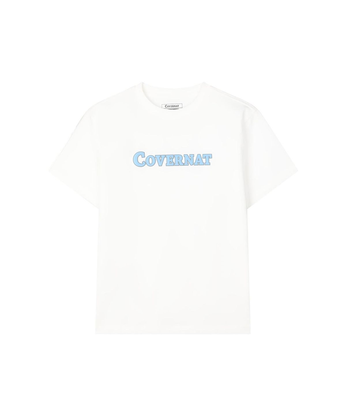 커버낫 키즈(COVERNAT KIDS) 워드마크 티셔츠 화이트 CK2602ST03WH