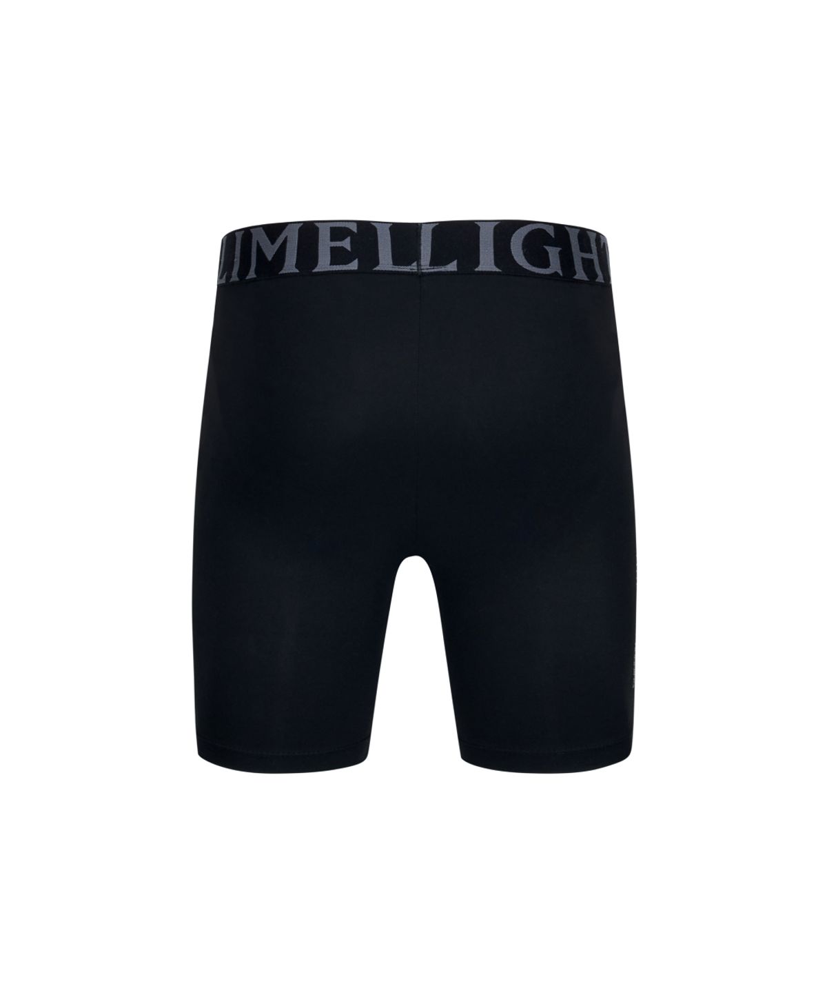 라임라잇 어패럴(LIMELIGHT APPAREL) LLR 로고 컴프레션 쇼츠 남성 (블랙/화이트)