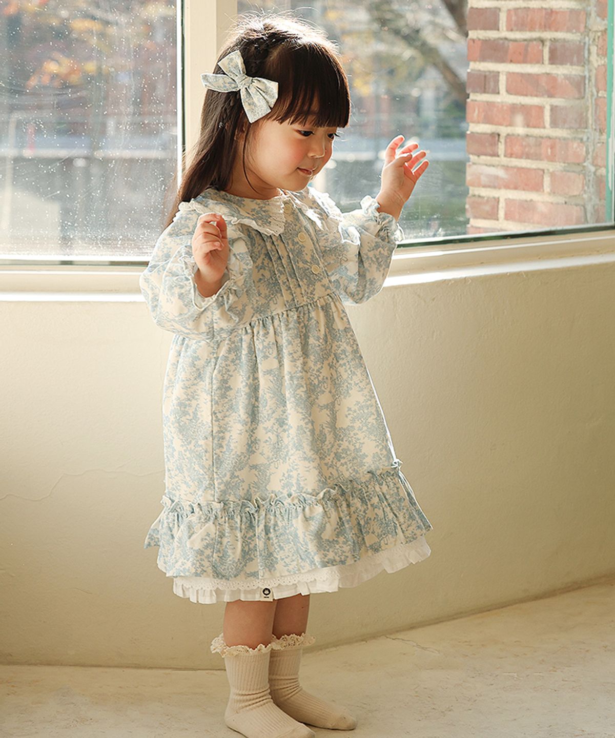 아림클로젯(ARIMCLOSET) 쪼꼬미 앨리스와 토끼는 둘도없는 친구가 되었다죠 - 아기 프리미엄 원피스