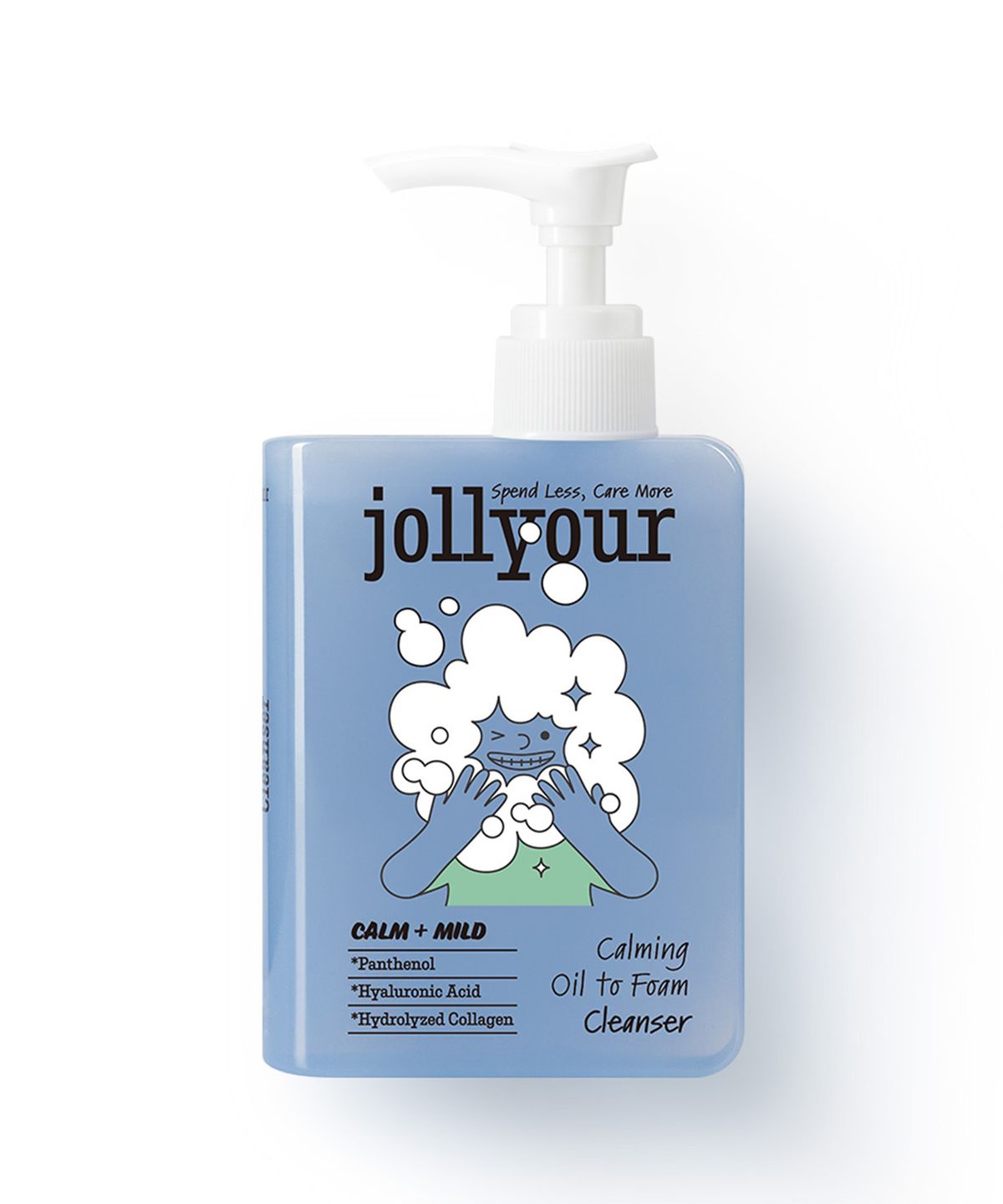 졸리아우어(JOLLYOUR) [키링증정] 진정 부들 오일 투 폼 클렌저 150ml