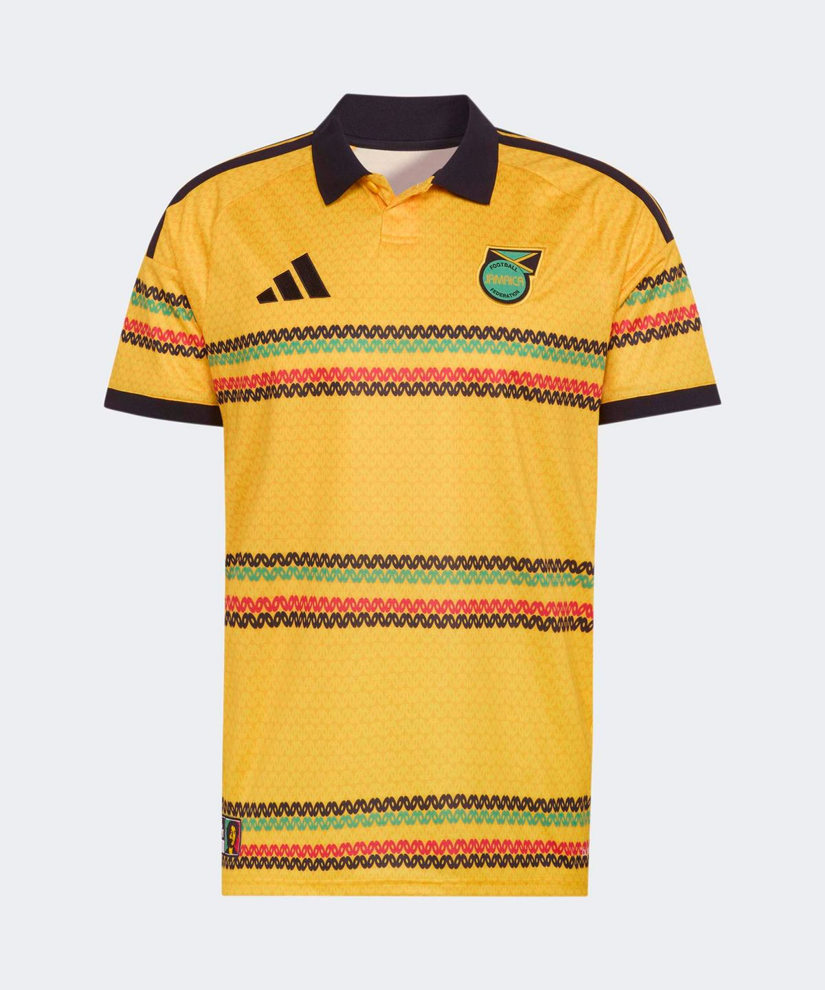 아디다스(ADIDAS) 자메이카 26 x 밥 말리 홈 저지 - 골드 / KD0959