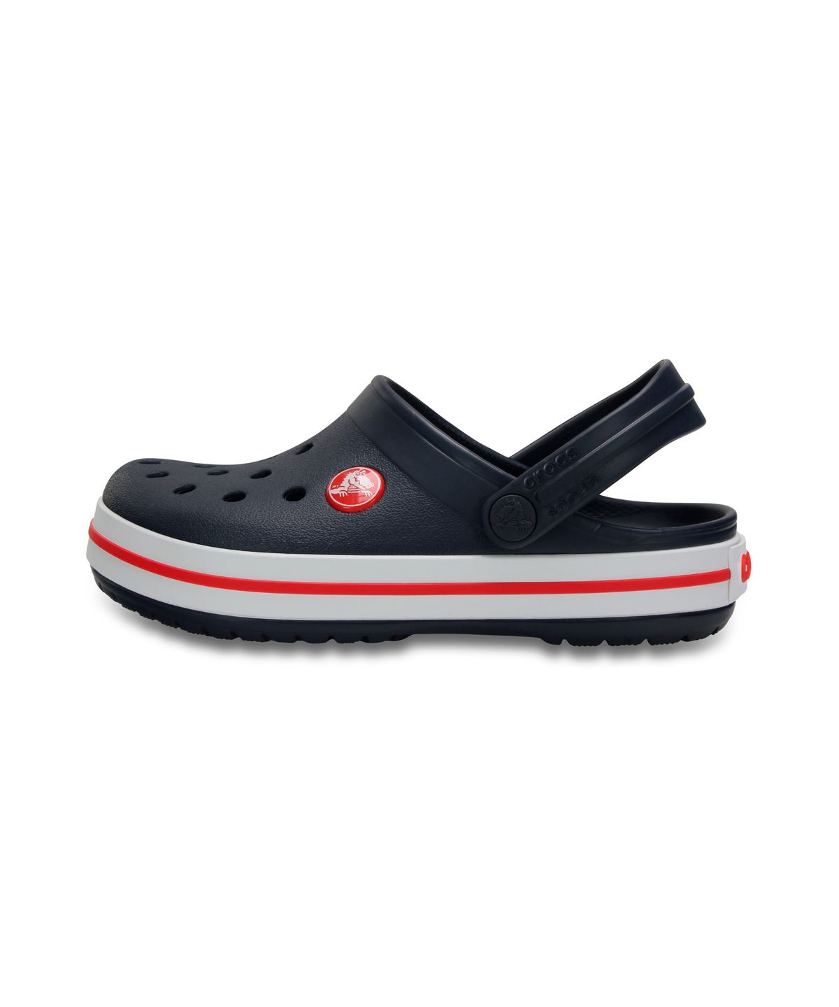 크록스키즈(CROCS KIDS) 크록밴드 클로그 키즈 - 네이비/레드 / 207006-485