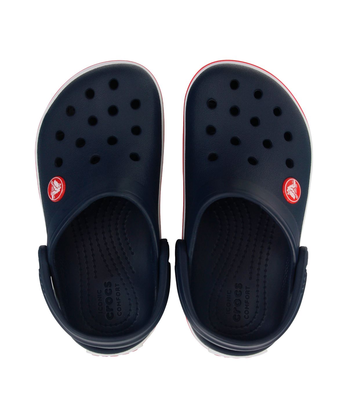 크록스키즈(CROCS KIDS) 크록밴드 클로그 키즈 - 네이비/레드 / 207006-485