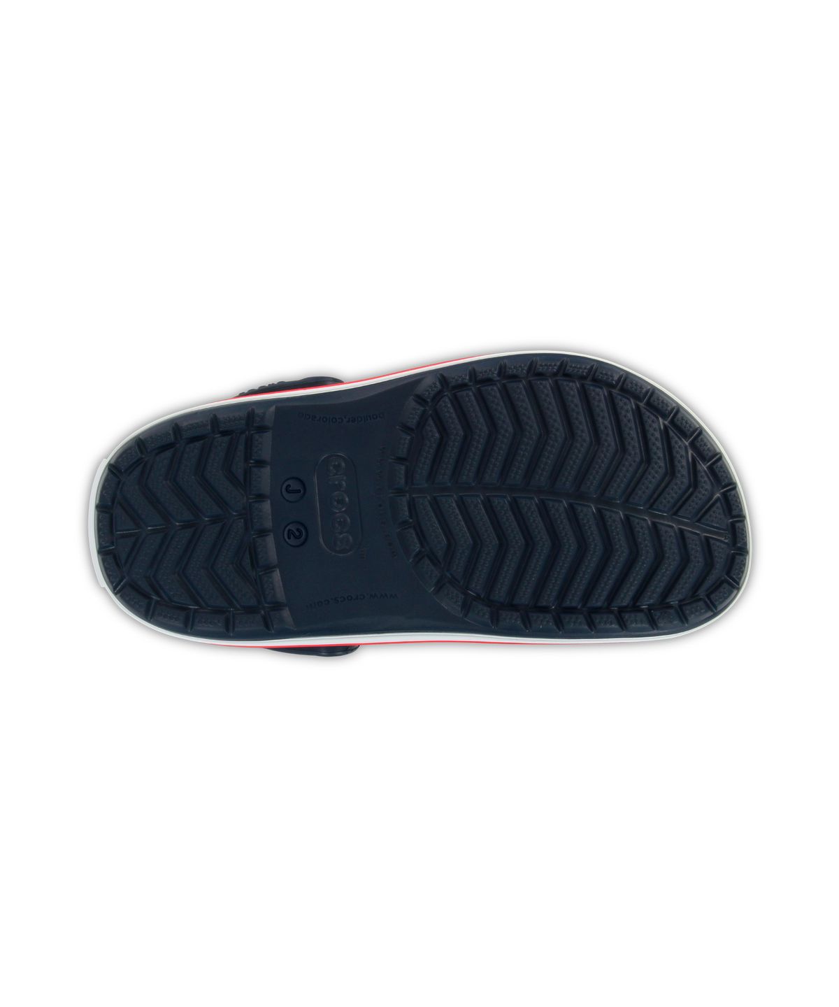 크록스키즈(CROCS KIDS) 크록밴드 클로그 키즈 - 네이비/레드 / 207006-485