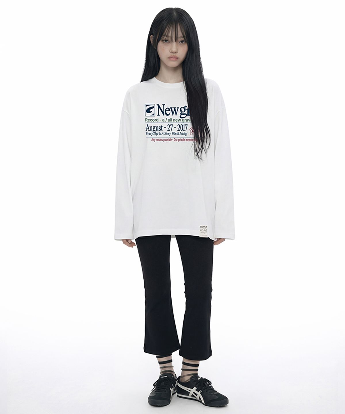 그레이버(GRAVER) [UNISEX]NEW GRAE 롱슬리브 티셔츠_3color