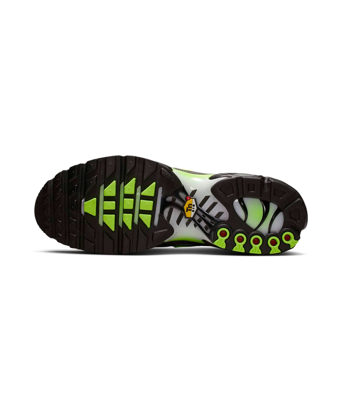나이키(NIKE) 에어 맥스 플러스 M - 화이트:펄 그레이:블랙:네온 옐로우 / IQ0288-100