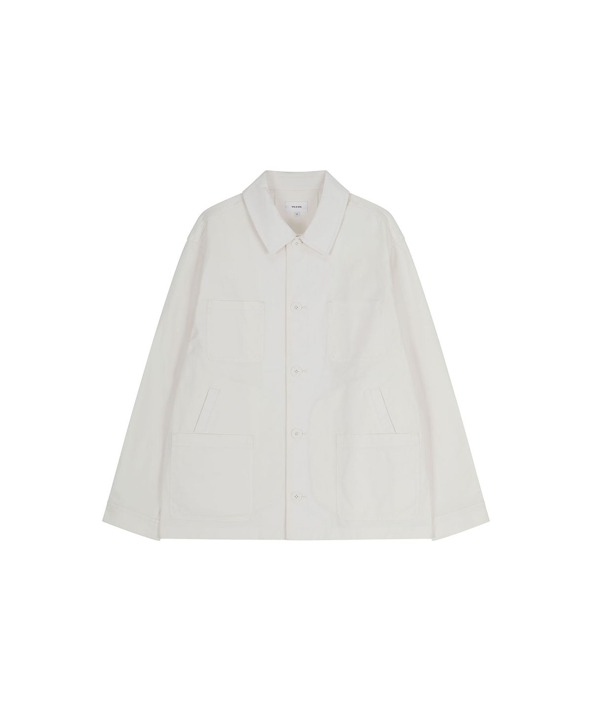 비자비(VIS A VIS) WORK JACKET (WHITE)