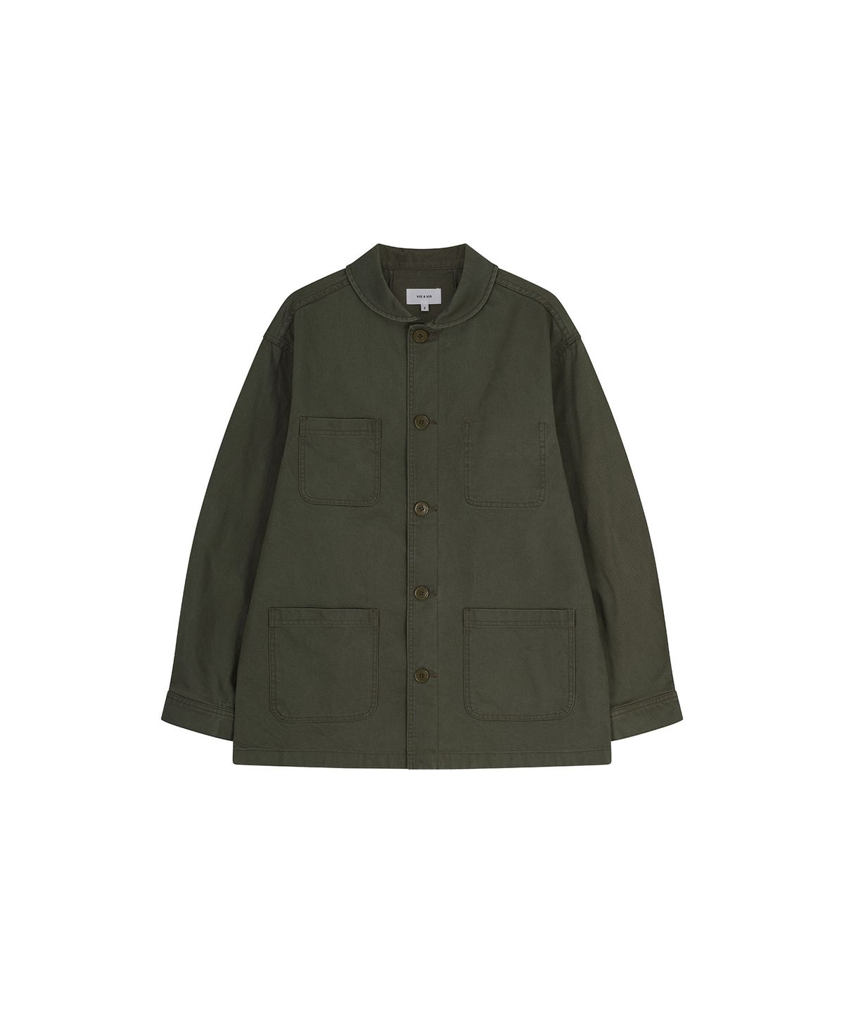 비자비(VIS A VIS) CHORE JACKET (KHAKI)
