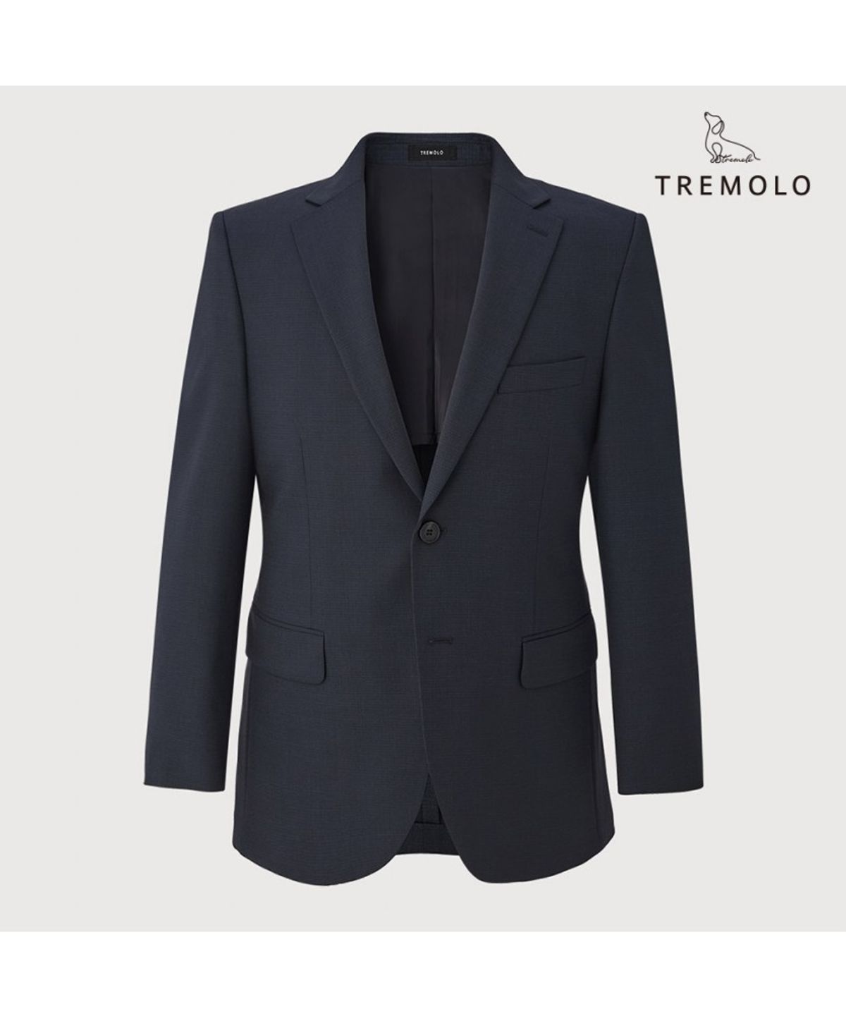 트레몰로(TREMOLO) 울혼방 네이비 수트_TGBGA6S1111