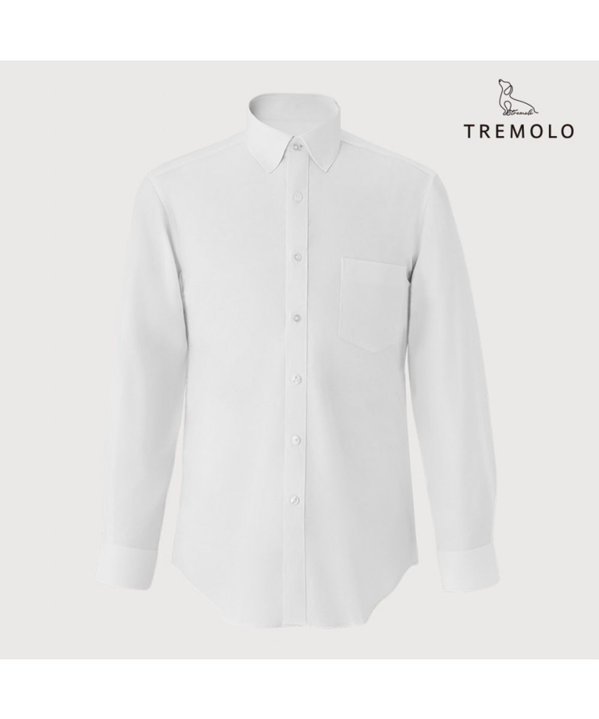 트레몰로(TREMOLO) 솔리드라이크 D셔츠_TGBTL6S1101
