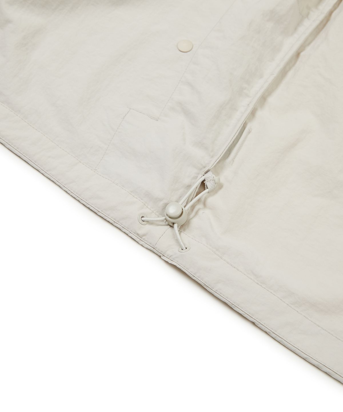 스노우피크 어패럴(SNOWPEAK APPAREL) S23MWLWB52 타슬란 우먼스 세미크롭 바람막이 Light Beige