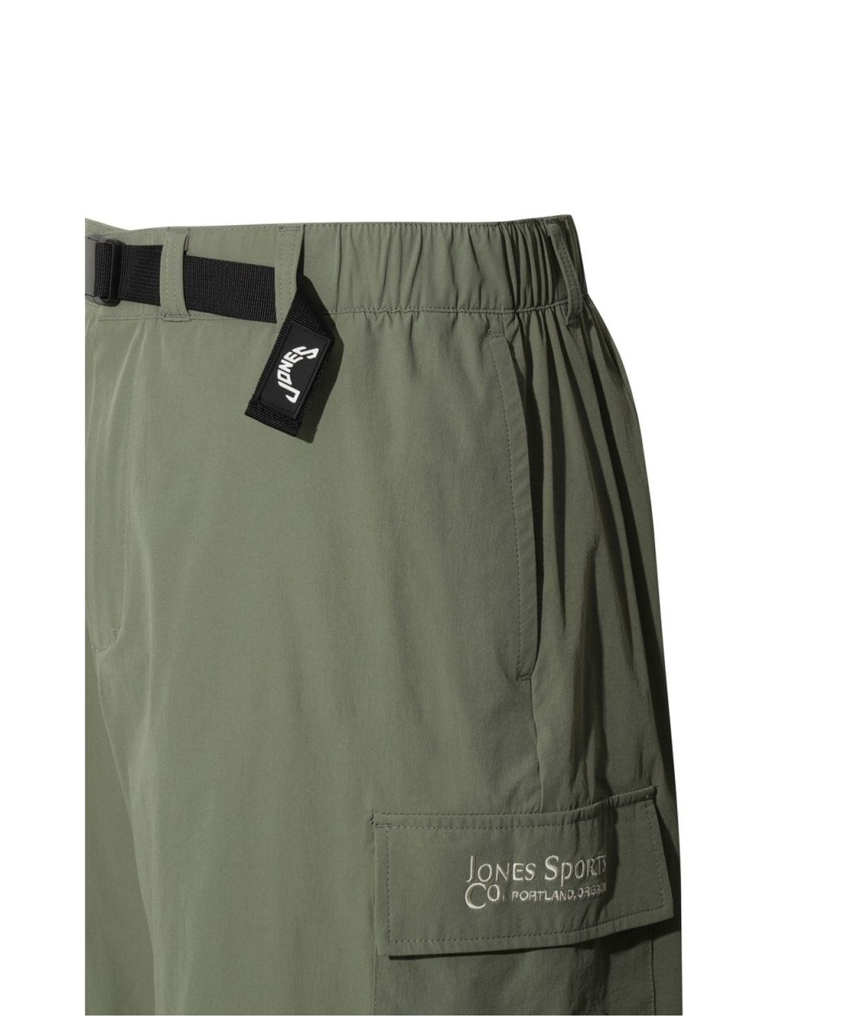 왁(WAAC) [WAAC X JONES] Men’s Belted Cargo Shorts(SET-UP) WMPNM26270KHL