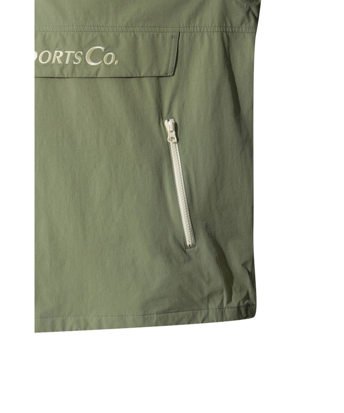 왁(WAAC) [WAAC X JONES] Men’s Typo Half-zip Anorak(SET-UP) WMVAM26270KHL