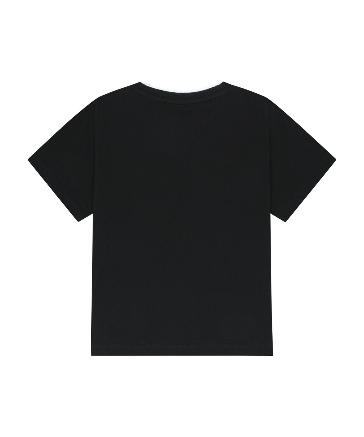 마리떼 키즈(MARITHÉ KIDS) KIDS NECK POINT LETTERING TEE black