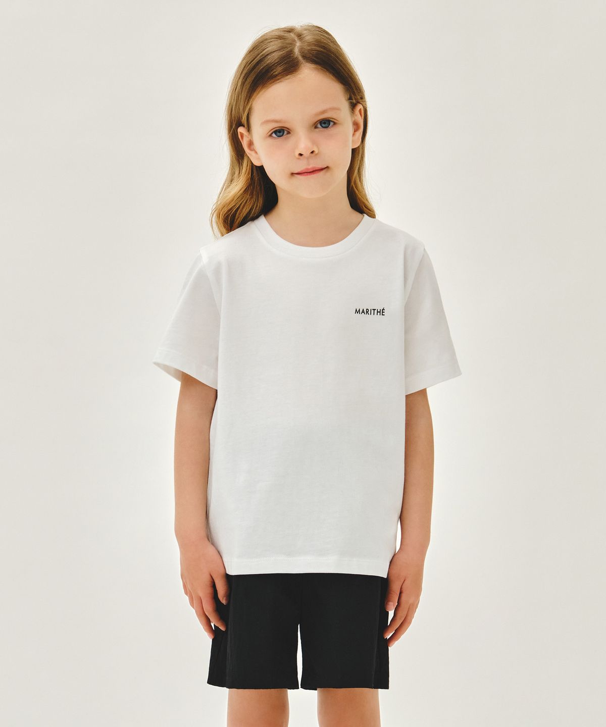마리떼 키즈(MARITHÉ KIDS) KIDS REGULAR LOGO BASIC TEE 2PACK mix