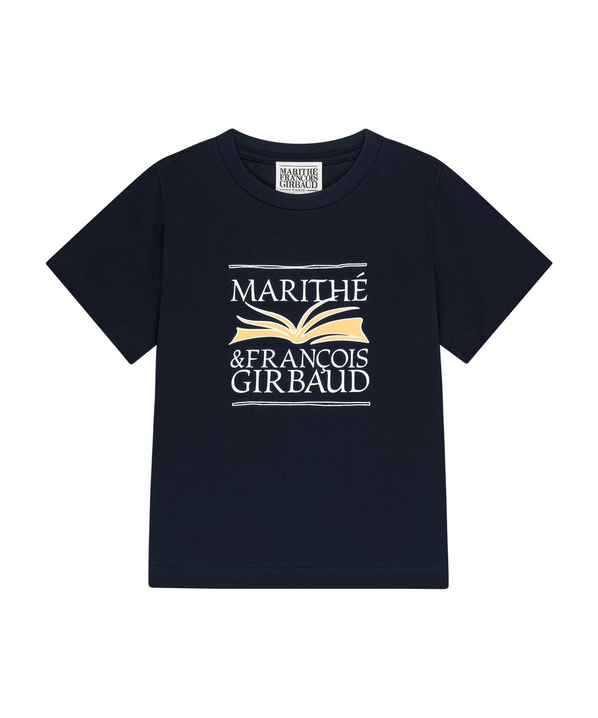 마리떼 키즈(MARITHÉ KIDS) KIDS BOOK CLASSIC LOGO AEROCOOL TEE navy