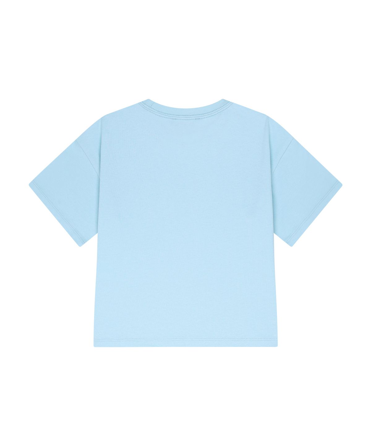 마리떼 키즈(MARITHÉ KIDS) KIDS W BALLET CLASSIC LOGO SEMI CROP TEE sky blue