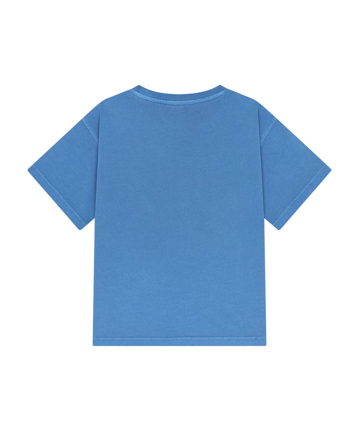 마리떼 키즈(MARITHÉ KIDS) KIDS CLASSIC LOGO DYEING OVERSIZED TEE blue