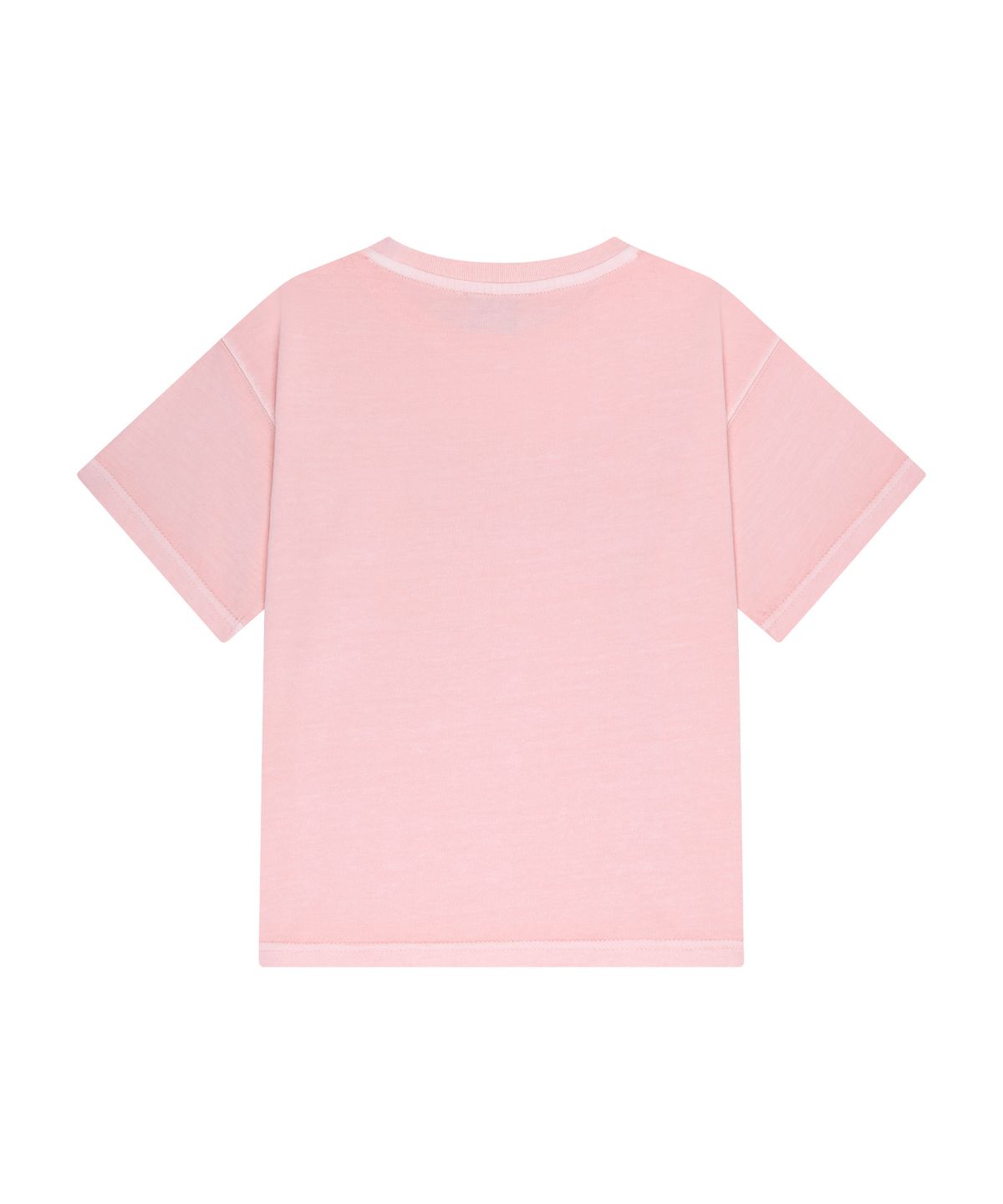 마리떼 키즈(MARITHÉ KIDS) KIDS CLASSIC LOGO DYEING OVERSIZED TEE light pink
