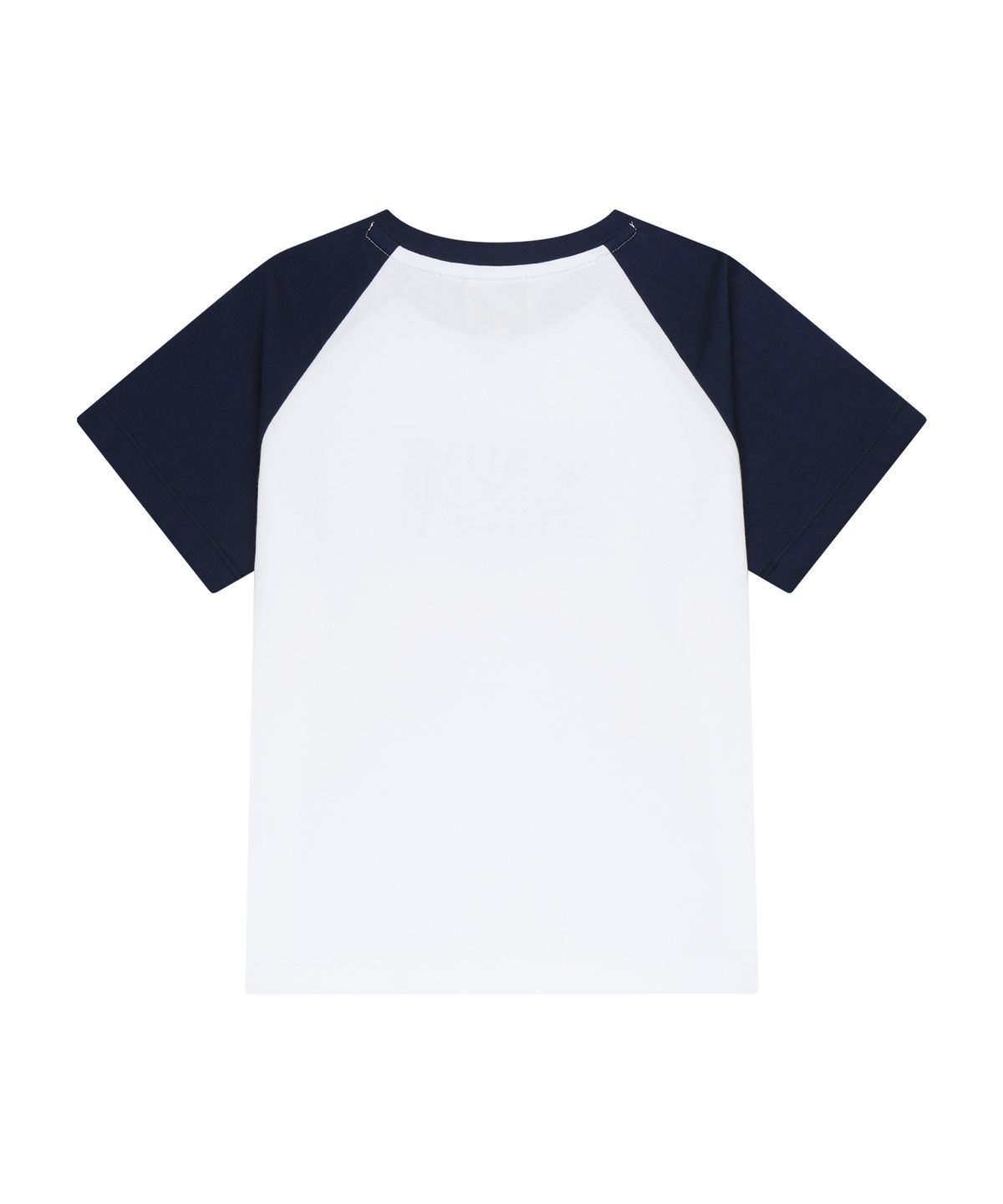 마리떼 키즈(MARITHÉ KIDS) KIDS CLASSIC LOGO RAGLAN OVERSIZED TEE navy