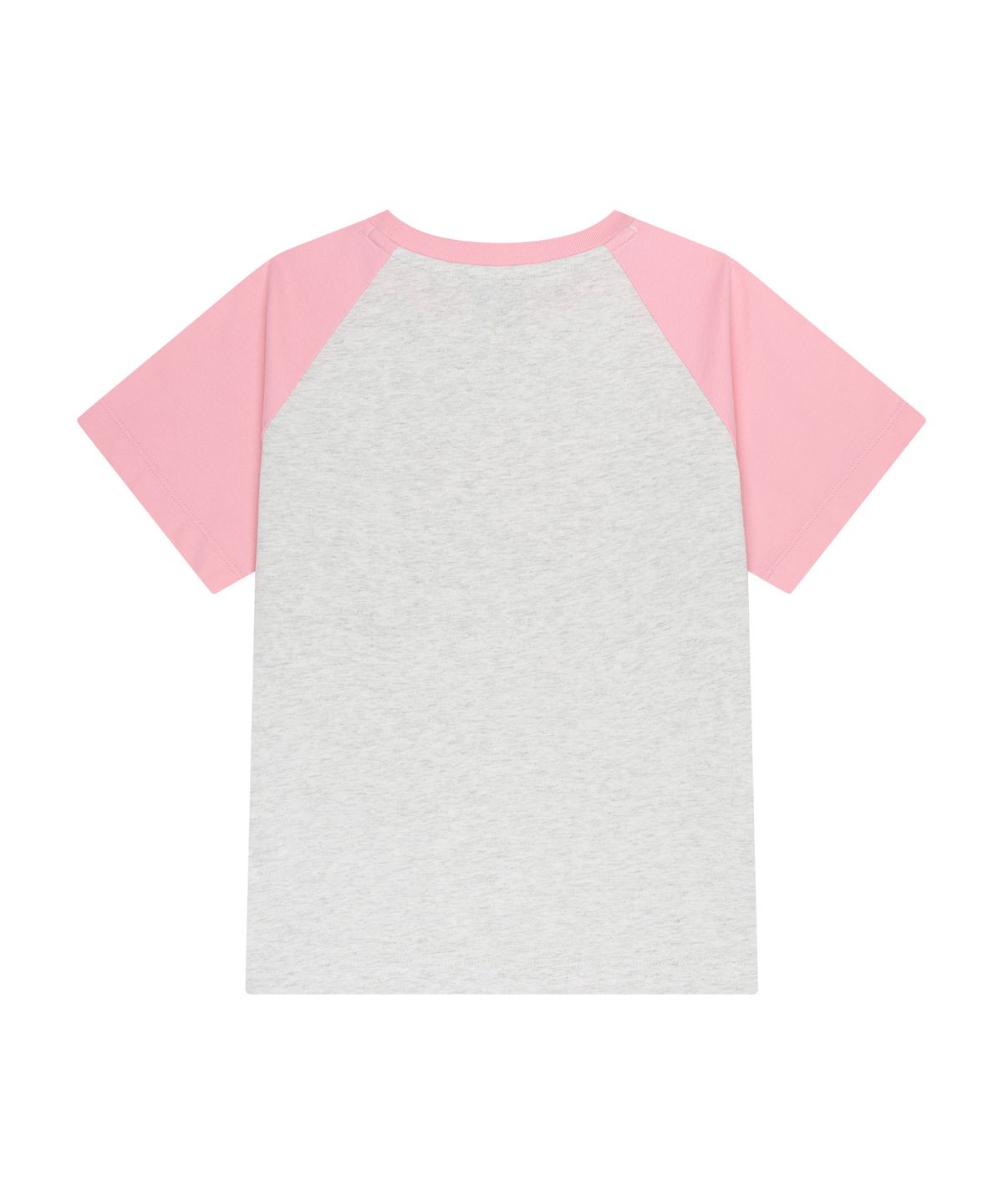 마리떼 키즈(MARITHÉ KIDS) KIDS CLASSIC LOGO RAGLAN OVERSIZED TEE pink