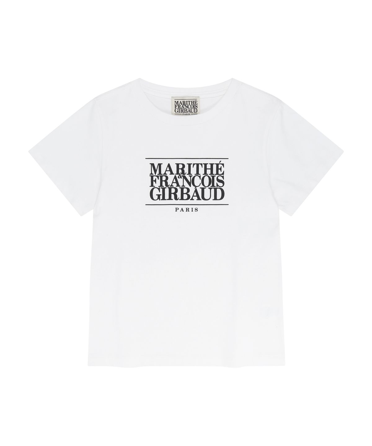 마리떼 키즈(MARITHÉ KIDS) KIDS CLASSIC LOGO TEE white