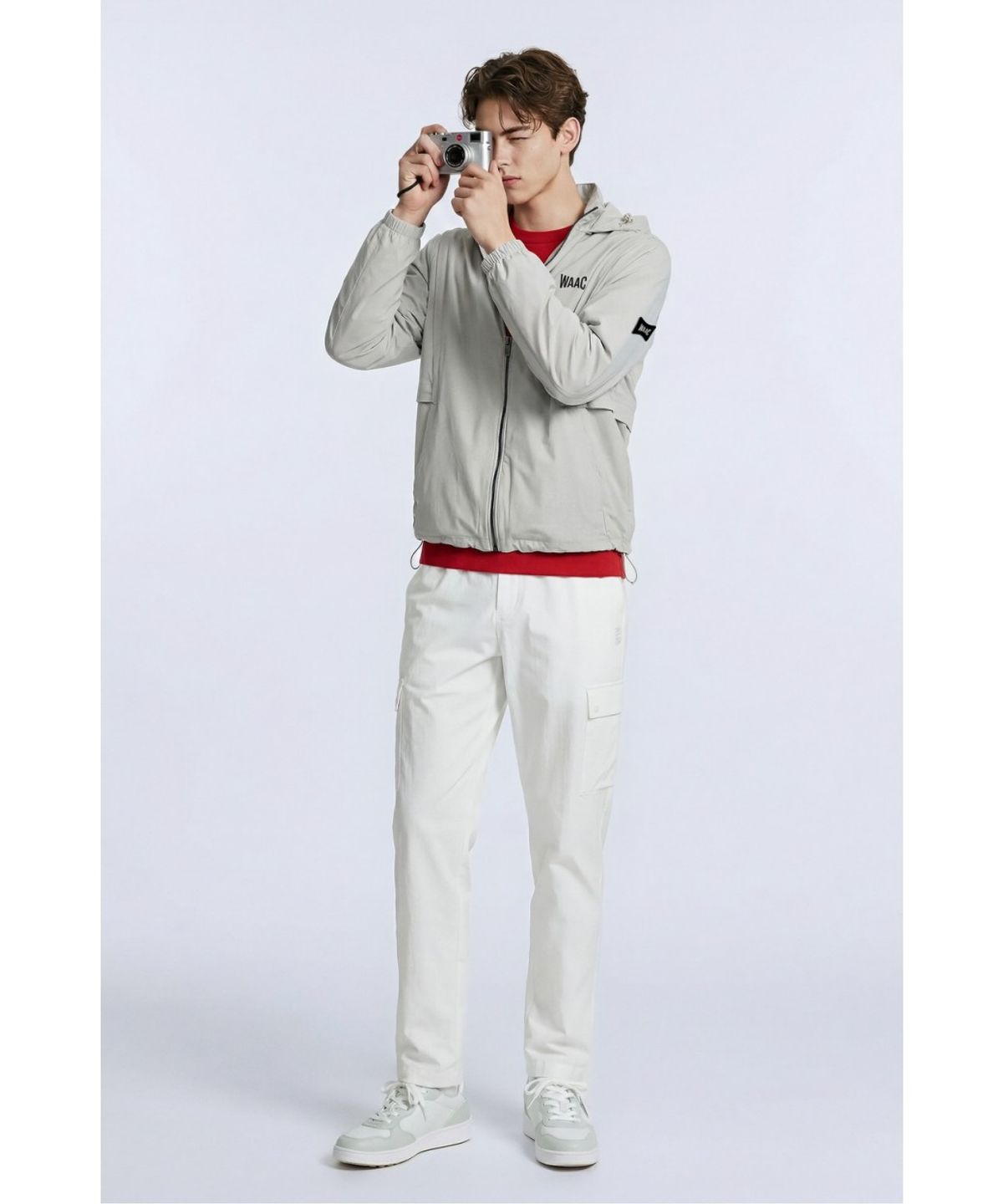 왁(WAAC) Men 2WAY Jacket WMUAS26106BED