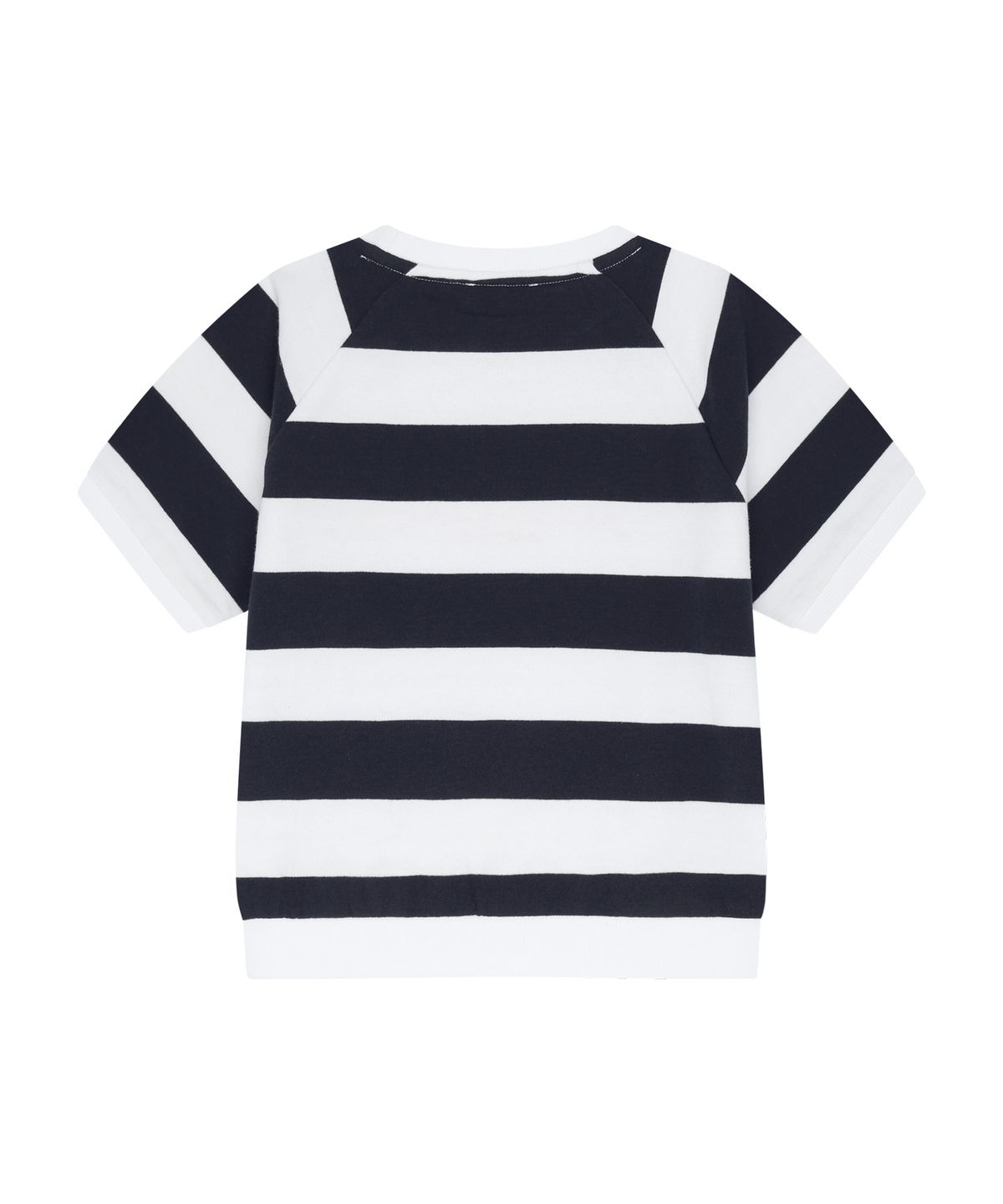 마리떼 키즈(MARITHÉ KIDS) KIDS RAGLAN SHORT SLEEVE SWEATSHIRT stripe