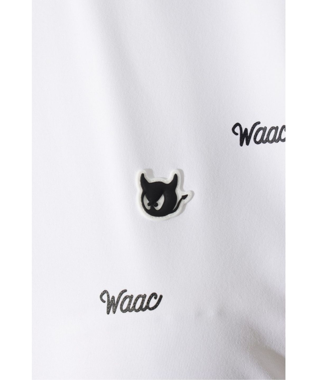 왁(WAAC) Logo Pattern Highneck Top WWTBS26103WHX