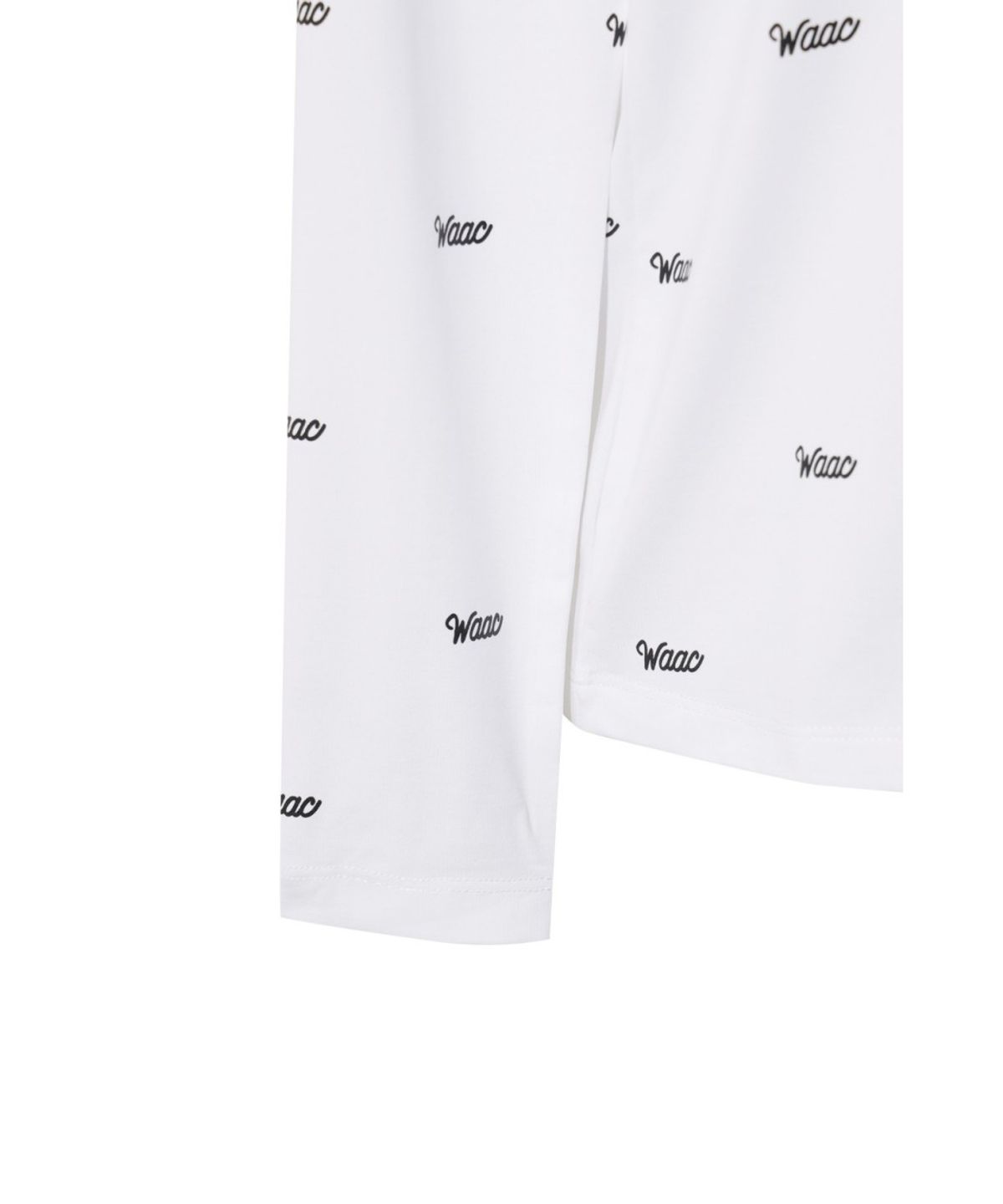왁(WAAC) Logo Pattern Highneck Top WWTBS26103WHX
