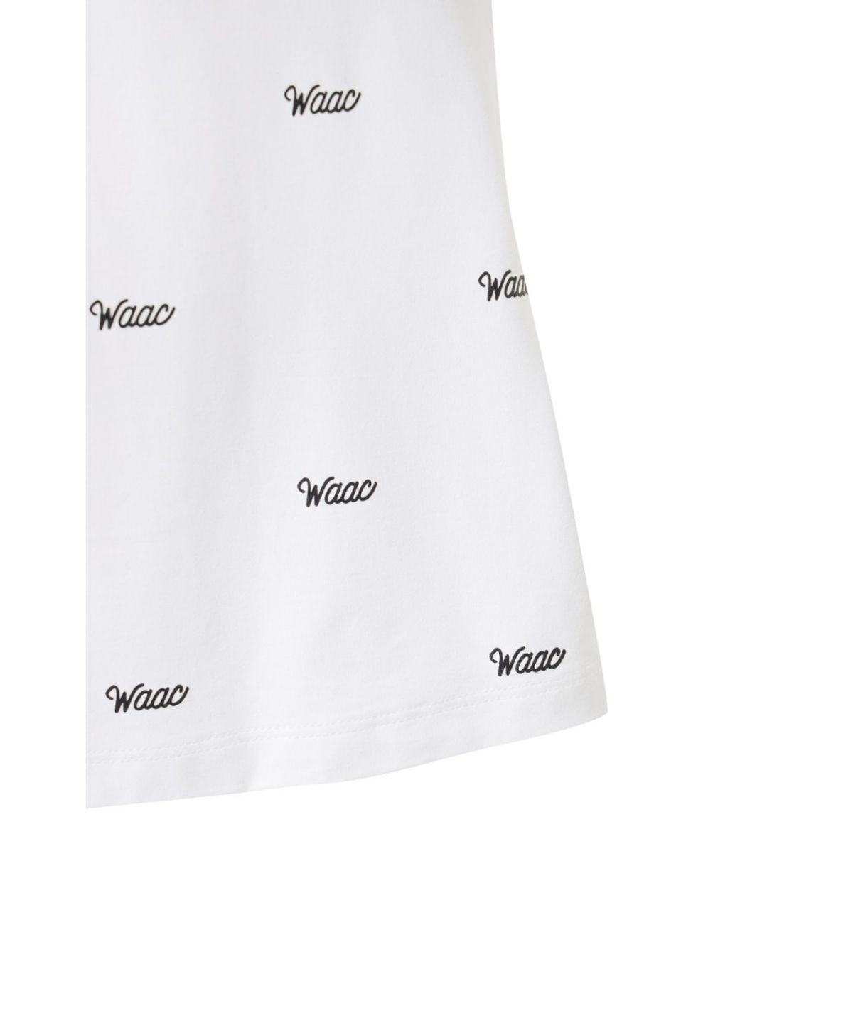 왁(WAAC) Logo Pattern Highneck Top WWTBS26103WHX