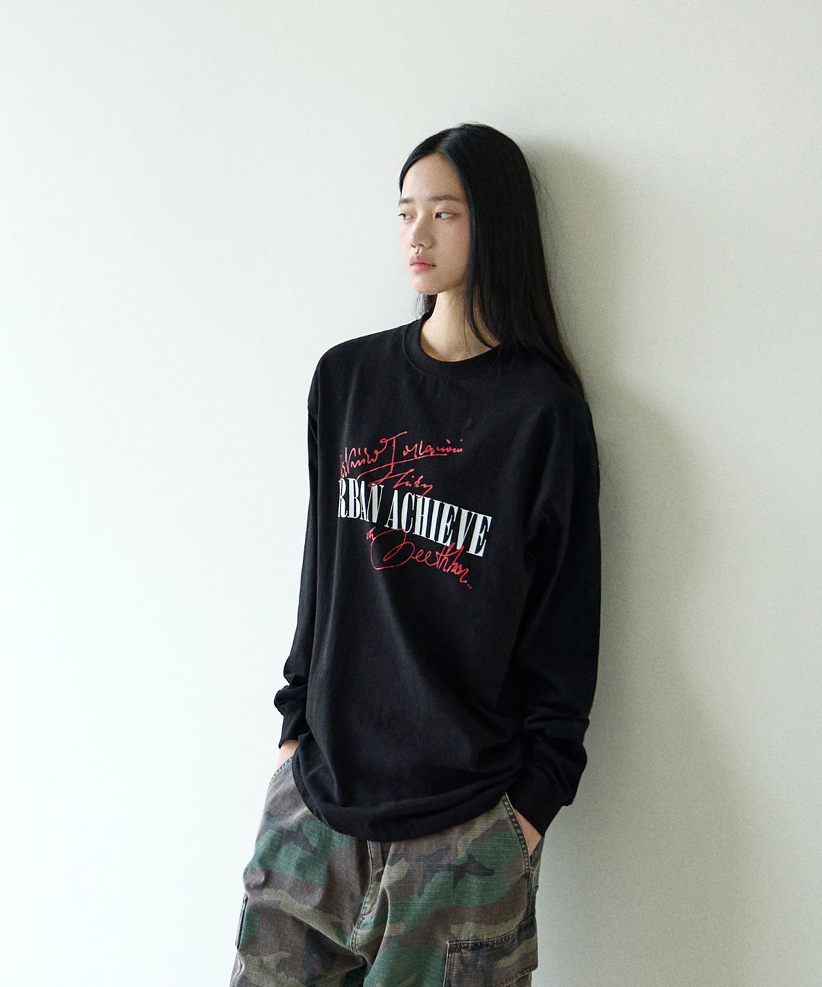 플루크(FLUKE) 어반 어치브 롱슬리브 블랙 FLT135