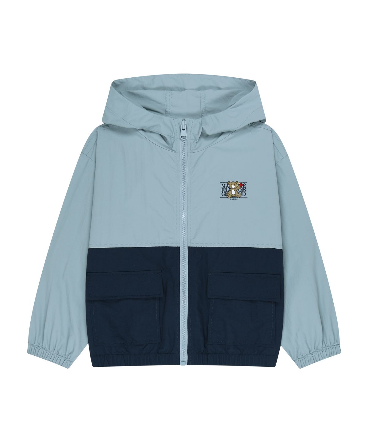 마리떼 키즈(MARITHÉ KIDS) KIDS BEAR CLASSIC LOGO WINDBREAKER navy