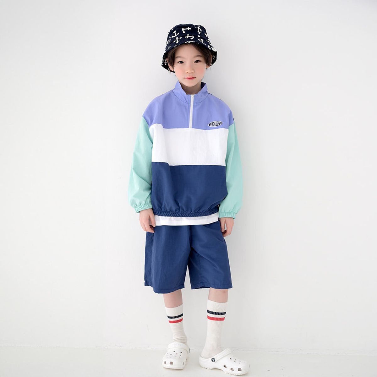 붐붐키즈(BOOMBOOMKIDS) SS26A09 팝에어리점퍼상하