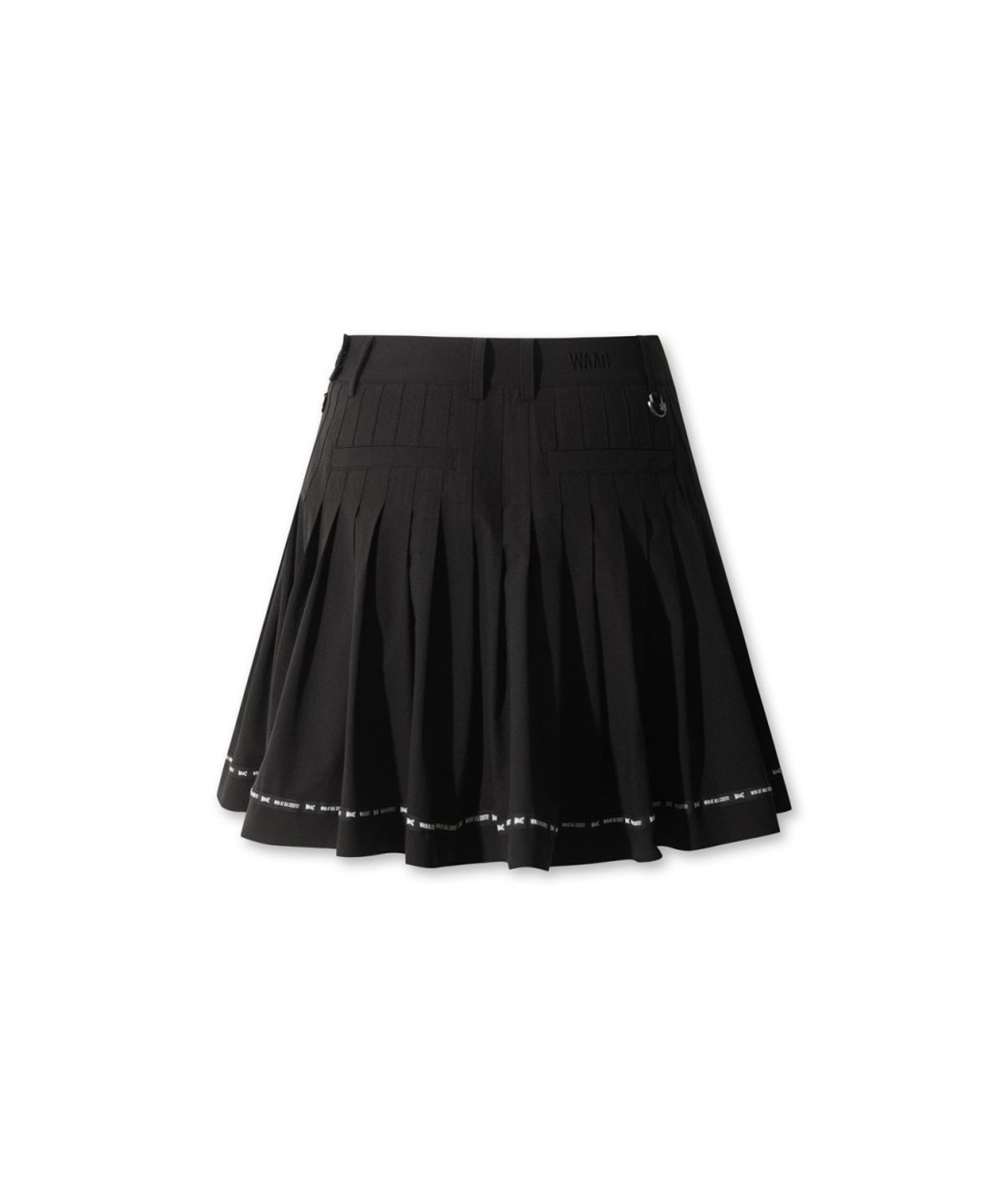 왁(WAAC) Women Cancan flare skort WWKCS26106BKX