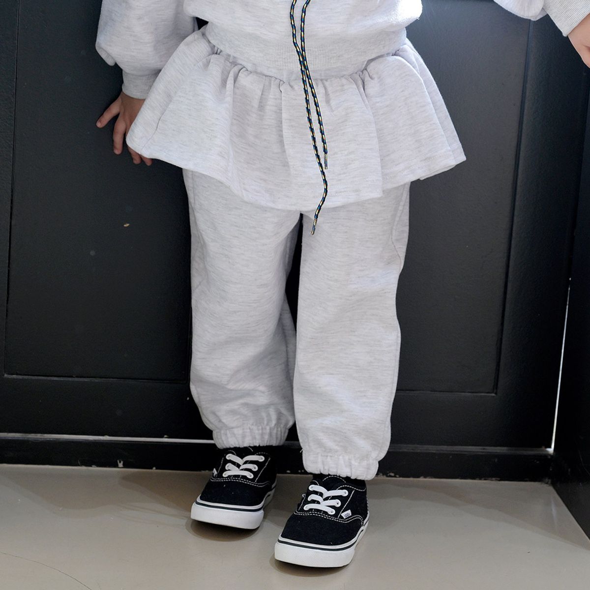 붐붐키즈(BOOMBOOMKIDS) SS26A14 미니멀츄리닝셋업