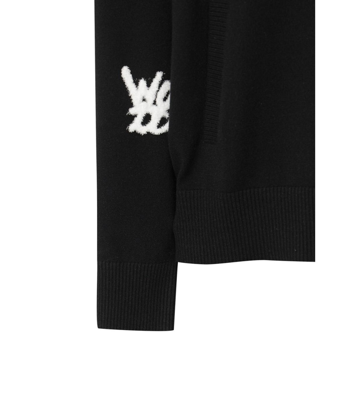 왁(WAAC) Logo Pattern Hooded Zip-up WWWAS26110BKX