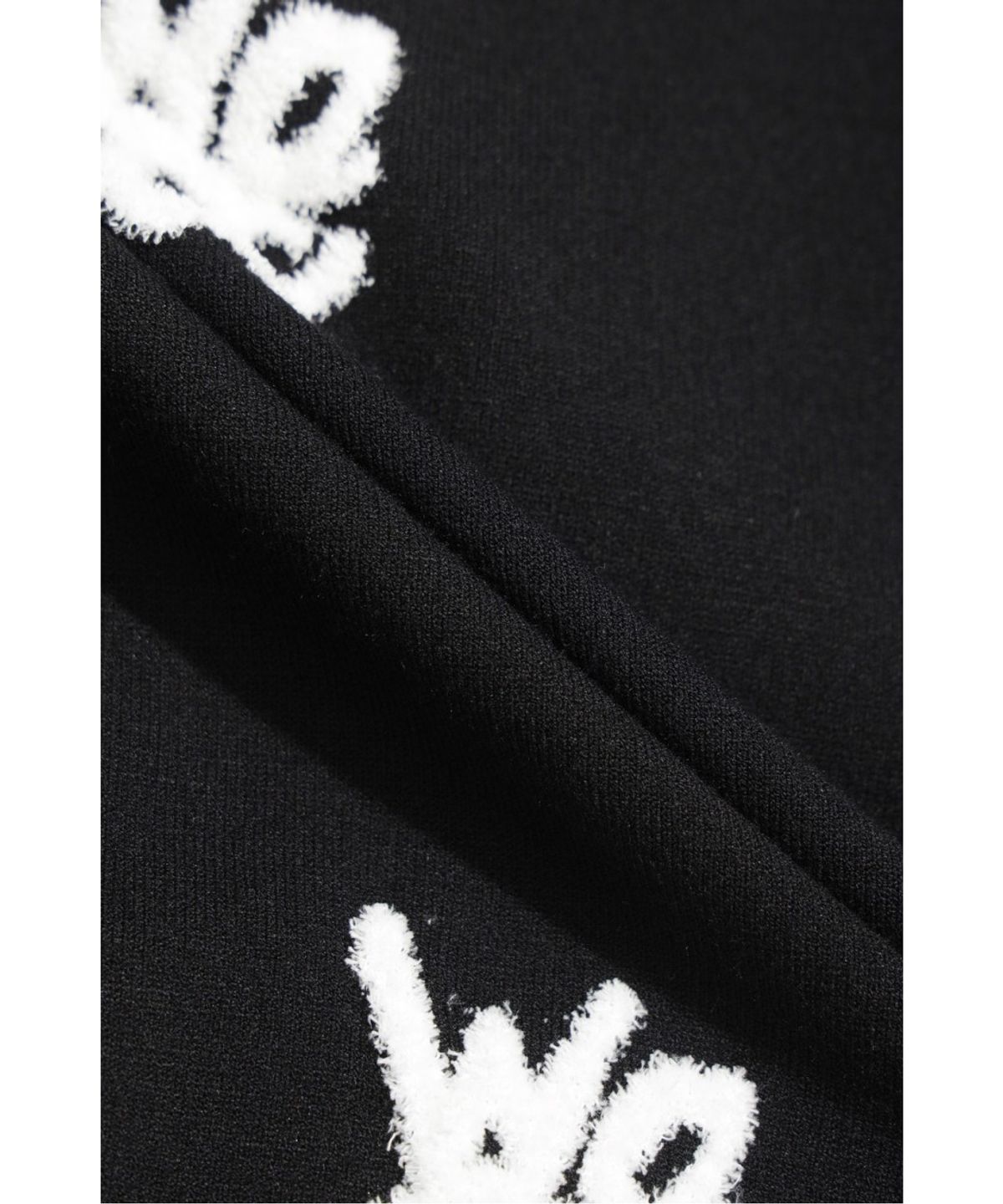 왁(WAAC) Logo Pattern Hooded Zip-up WWWAS26110BKX