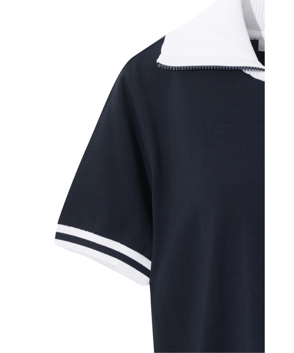 왁(WAAC) Big Collar Half-Zip Sweater (OE) WWWAM26901NYD