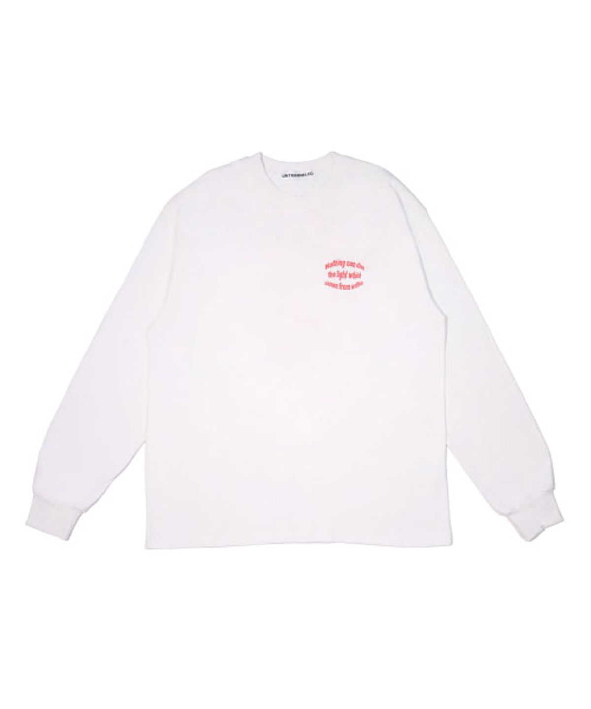 언트레멀드(UNTRAMMELED) DRIP PAINT LONG SLEEVE - WHITE