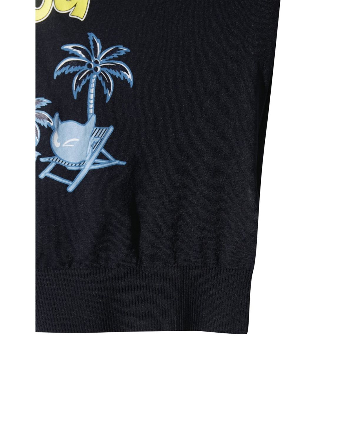 왁(WAAC) [Exclusive] Women Palm Tree Crewneck Sweater WWWAM26902NYX