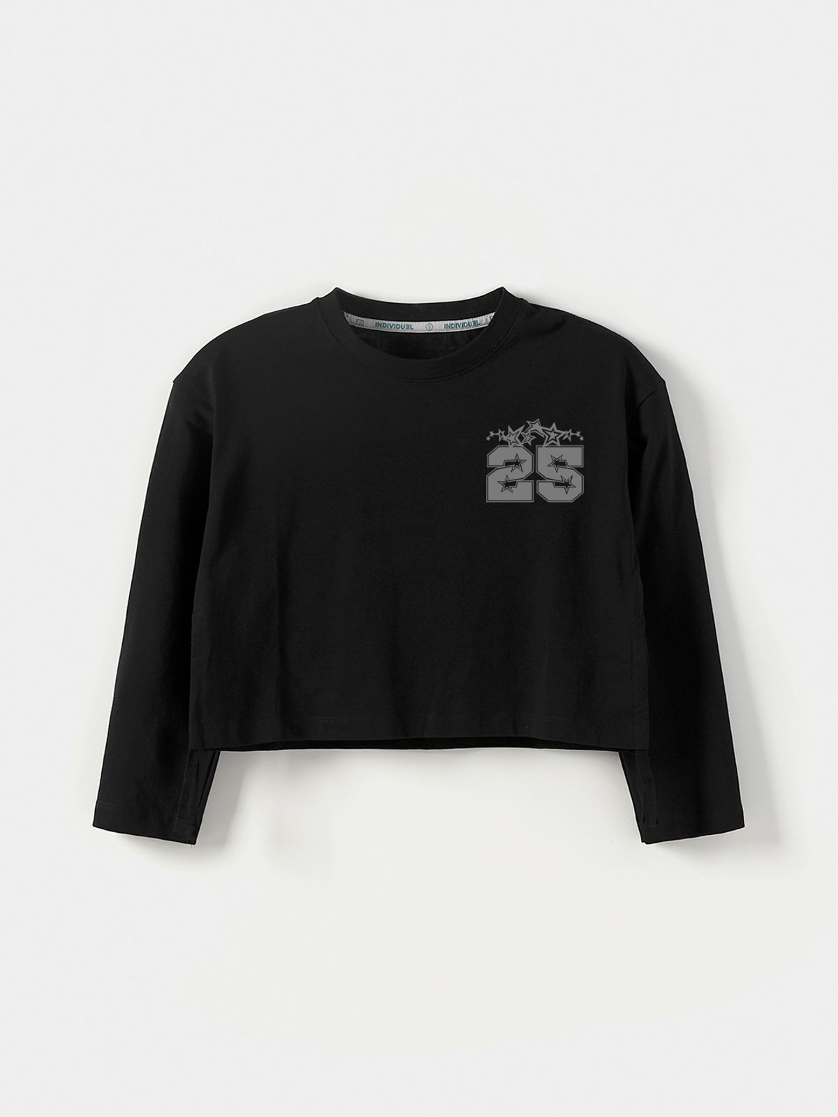인디비주엘(INDIVIDUEL) 25스타 아트웍 긴팔 티셔츠 - 2 COLOR