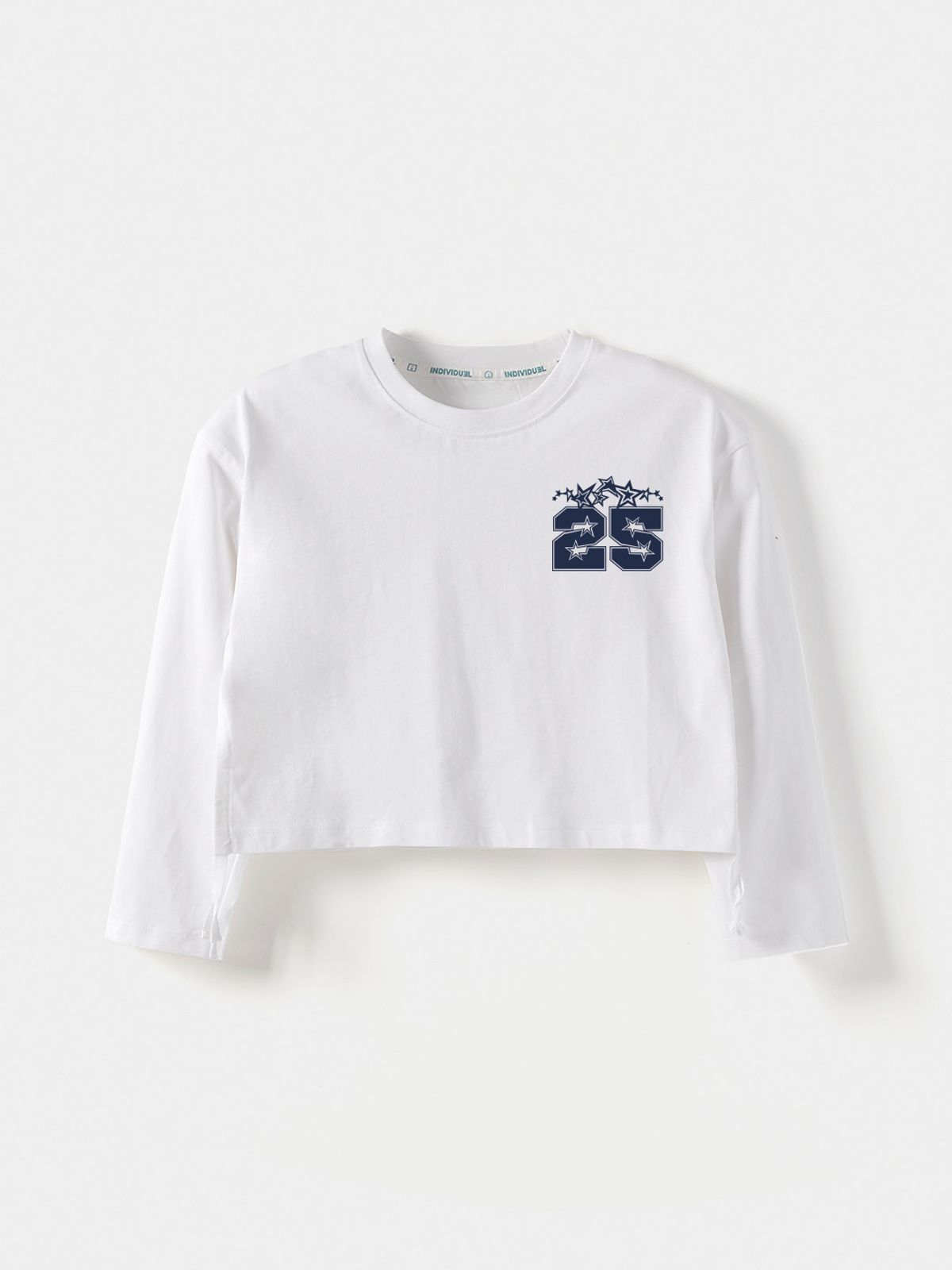 인디비주엘(INDIVIDUEL) 25스타 아트웍 긴팔 티셔츠 - 2 COLOR