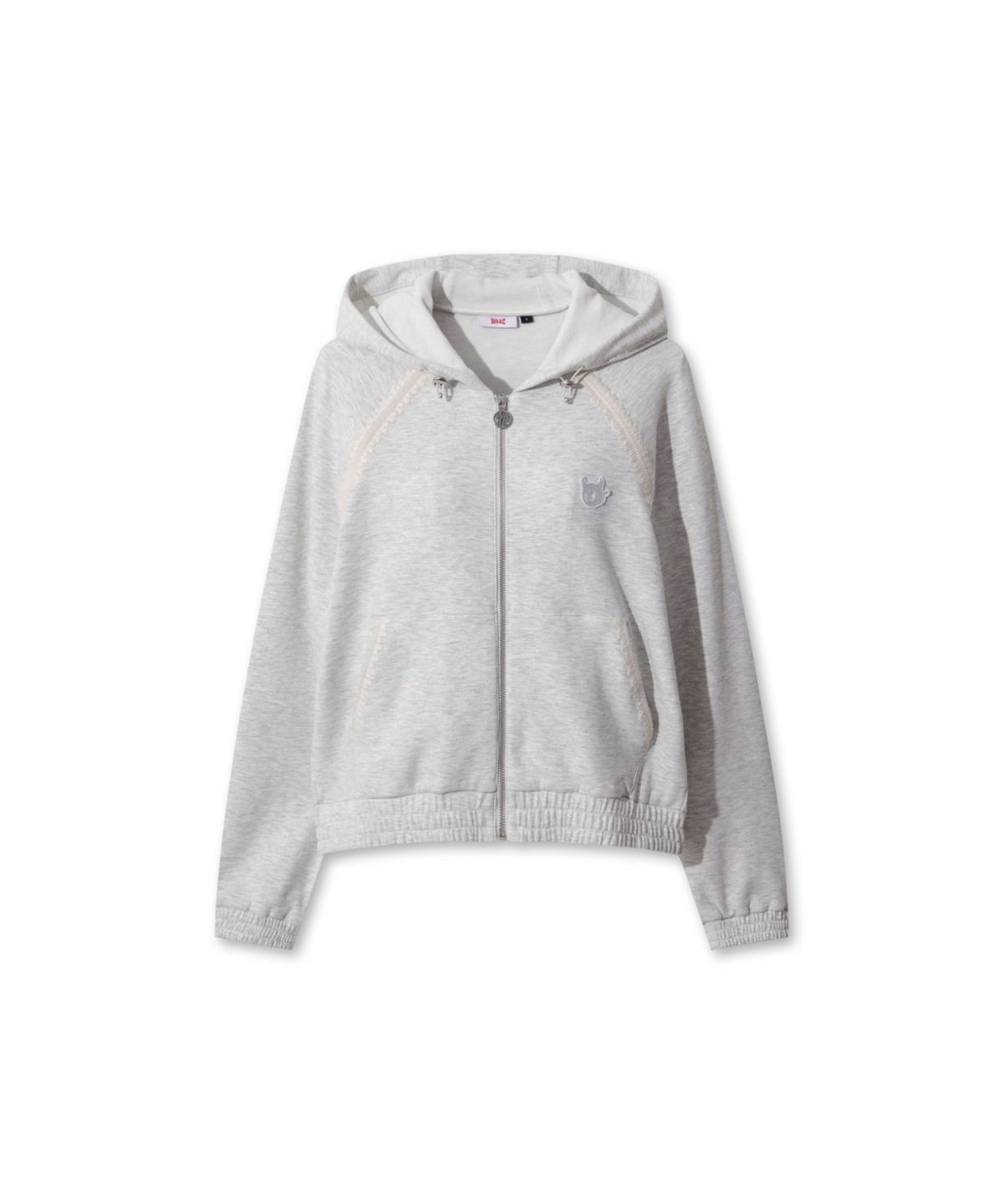 왁(WAAC) Women Jersey Hooded Jacket WWTBS26121GYX