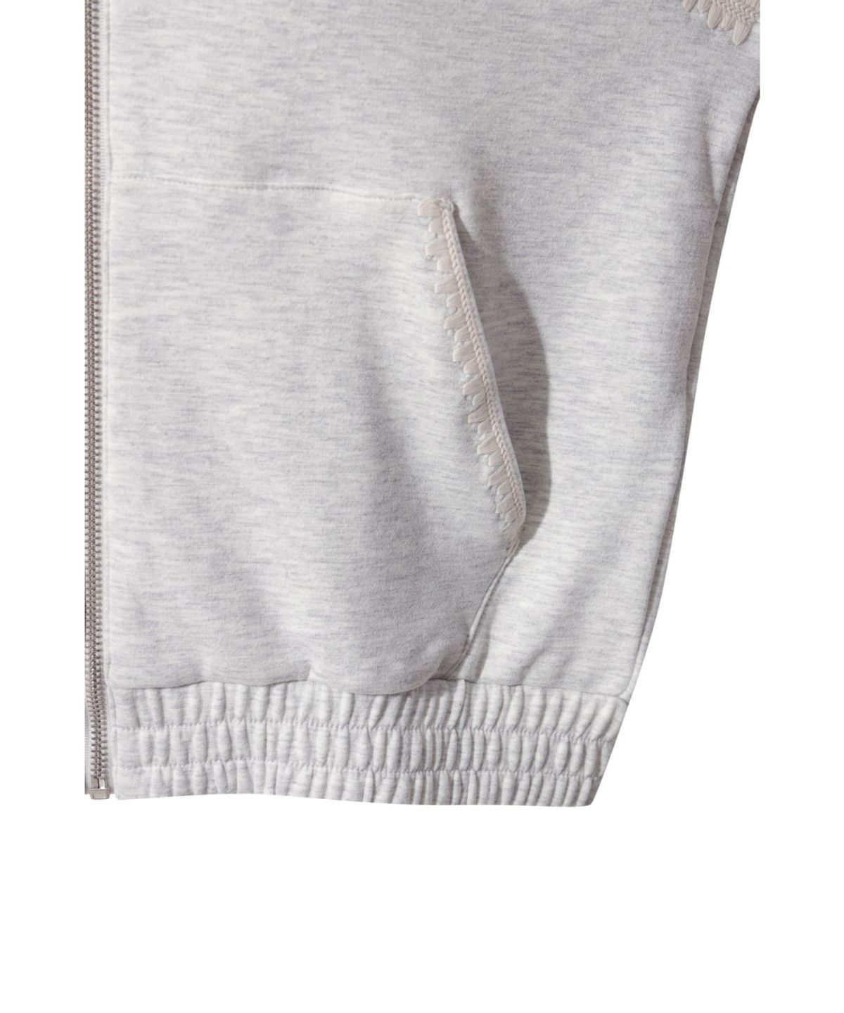 왁(WAAC) Women Jersey Hooded Jacket WWTBS26121GYX
